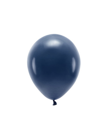 Balony Eco 30 cm pastelowe, ciemny granat (1 op. / 10 szt.)