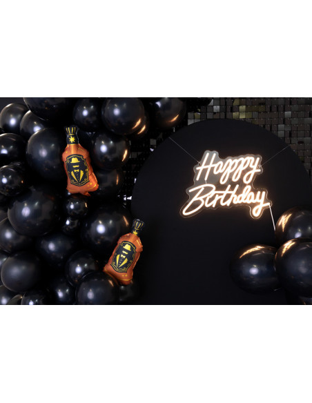 Balon foliowy do girland Whisky, 27 x 12 cm