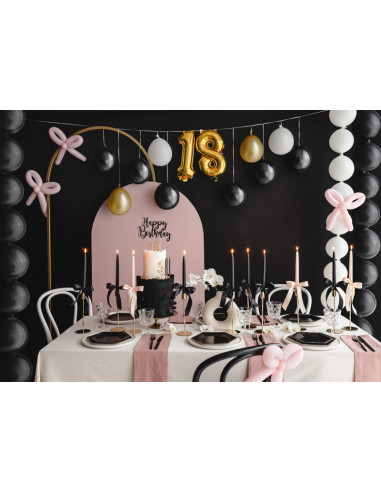 Girlanda balonowa 3w1 - 18 urodziny, mix, 260x32cm