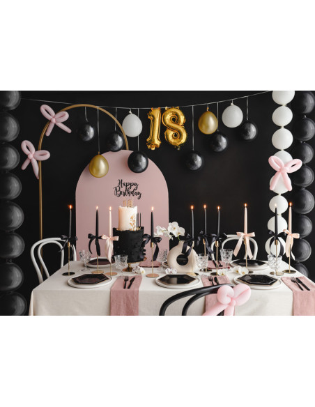 Girlanda balonowa 3w1 - 18 urodziny, mix, 260x32cm