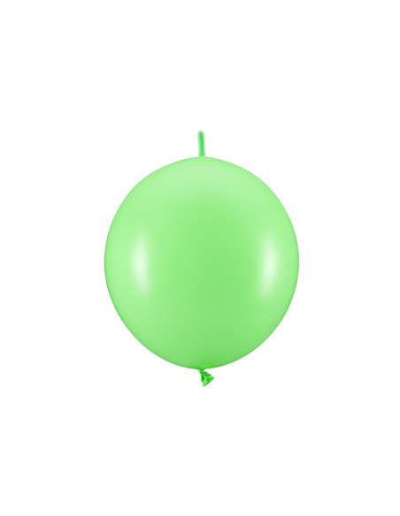 Balony z łącznikiem, 28 cm, Pastel Bright Green (1 op. / 20 szt.)