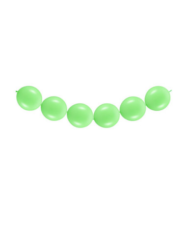 Balony z łącznikiem, 28 cm, Pastel Bright Green (1 op. / 20 szt.)