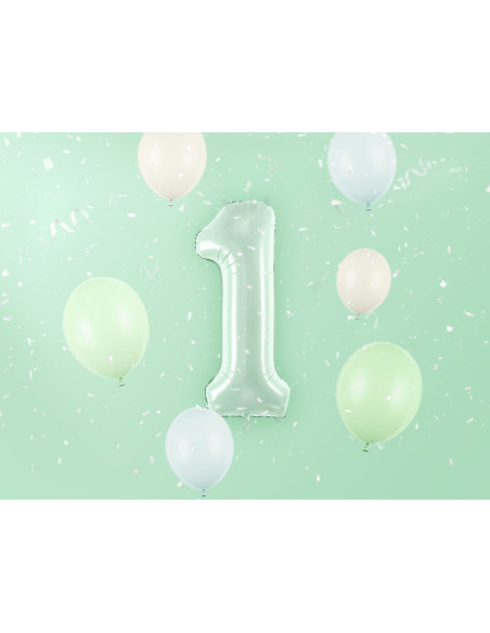 Balon foliowy Cyfra ''1'', 72cm, zieleń