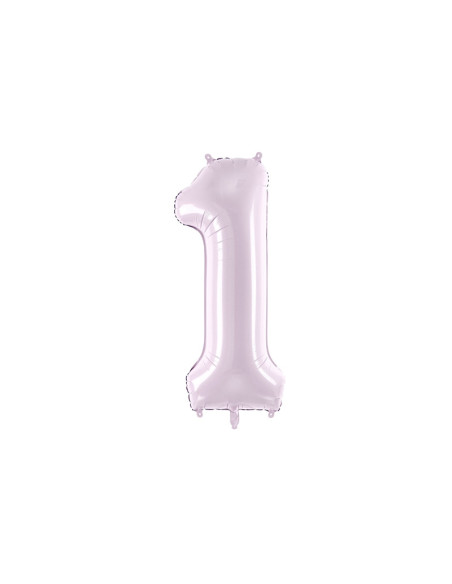 Balon foliowy Cyfra ''1'', 72cm, fiolet