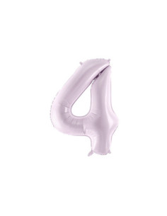 Balon foliowy Cyfra ''4'', 72cm, fiolet