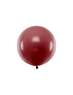Balon okrągły 60cm, Pastel Burgundy