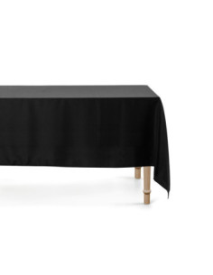 Obrus, czarny, 180 x 300cm