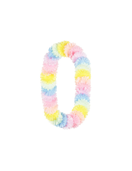 Naszyjnik hawajski, pastelowy, 1,2 m