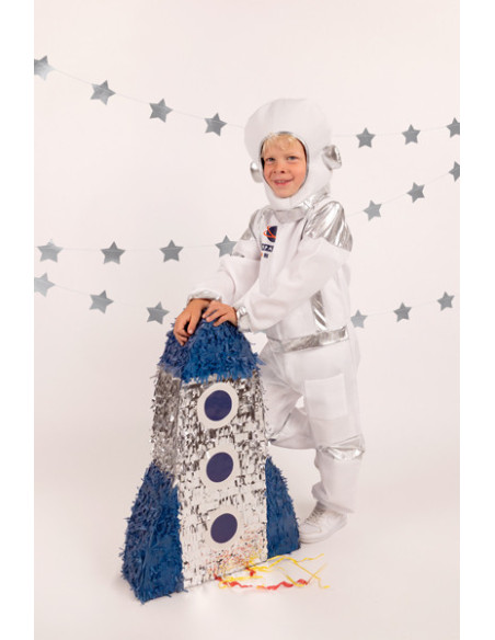 Strój Astronauta, biały, rozmiar 116-128 cm