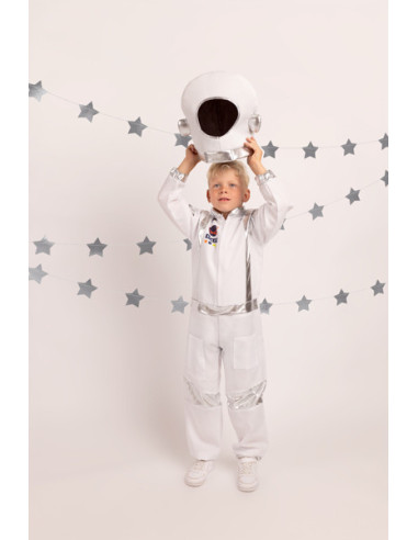 Strój Astronauta, biały, rozmiar 116-128 cm