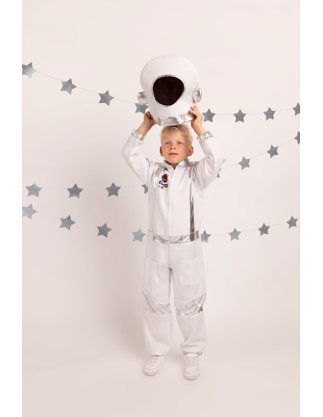 Strój Astronauta, biały, rozmiar 116-128 cm