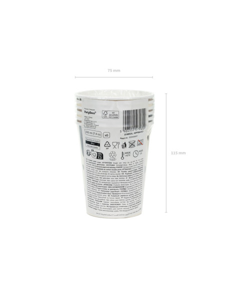Kubeczki Pieski, mix, 220 ml (1 op. / 6 szt.)