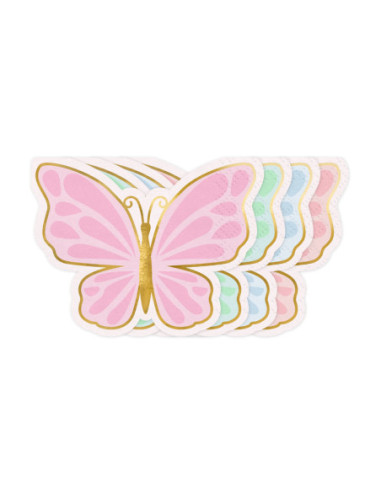 Serwetki Motyl, mix, 16x12 cm (1 op. / 12 szt.)