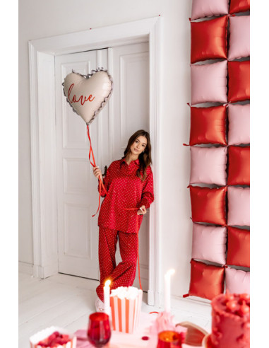 Balon foliowy Serce, 50x47cm, mix