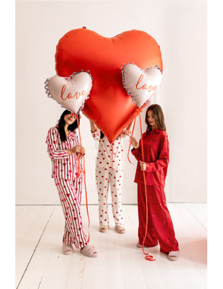 Balon foliowy Serce, 50x47cm, mix