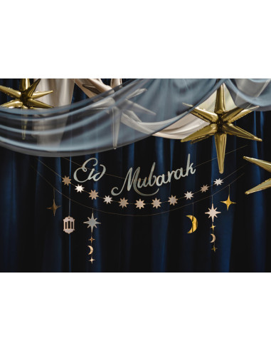 Baner Eid Mubarak, 200 cm, mix