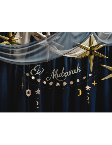 Baner Eid Mubarak, 200 cm, mix