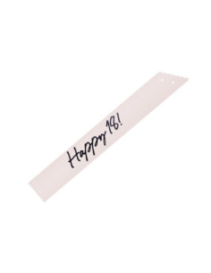 Szarfa Happy 18, krem, 76 cm