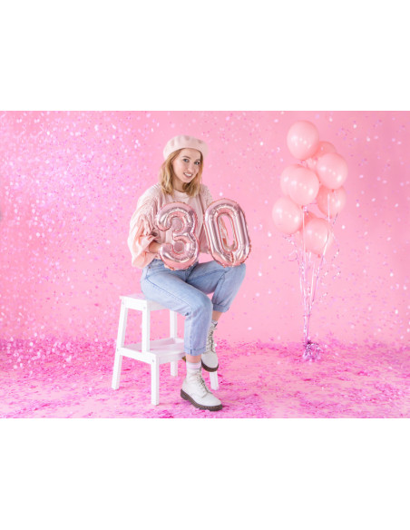 Balony Strong 27cm, Pastel Baby Pink (1 op. / 100 szt.)