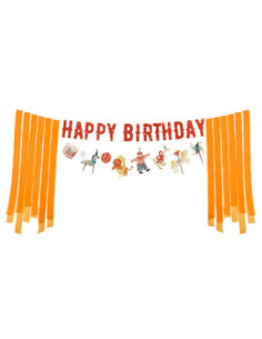 Baner Happy Birthday Cyrk, 275 cm, mix