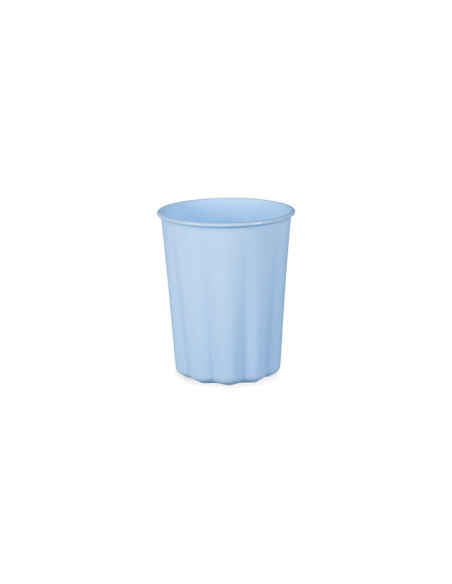 Kubeczki plastikowe Falbanka, 220 ml, błękitny (1 op. / 4 szt.)