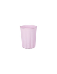 Kubeczki plastikowe Falbanka, 220 ml, fioletowy (1 op. / 4 szt.)
