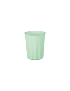 Kubeczki plastikowe Falbanka, 220 ml, szałwiowy (1 op. / 4 szt.)