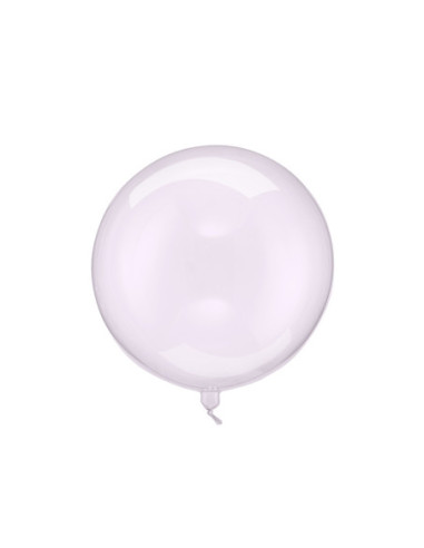 Balon Kula, 40cm, transparentny fiolet