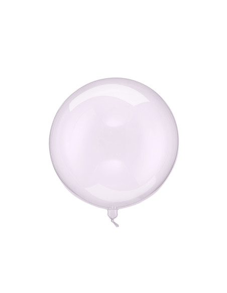 Balon Kula, 40cm, transparentny fiolet