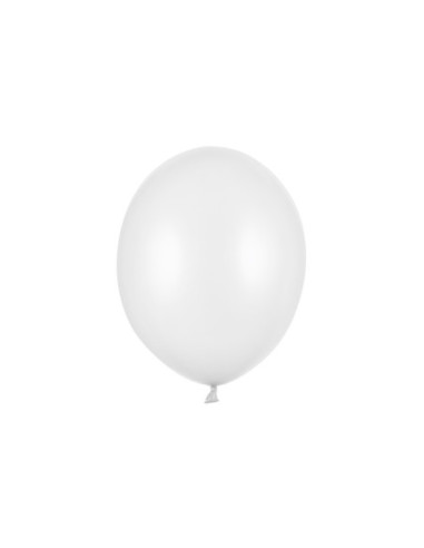 Balony Strong 30cm, Metallic Pure White (1 op. / 100 szt.)