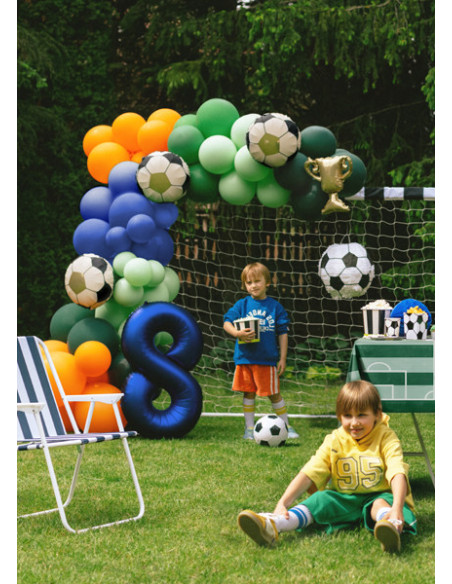 Balon foliowy Cyfra '8', 86cm, granat