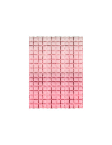 Balon foliowy kurtyna, różowe ombre, 72x143 cm