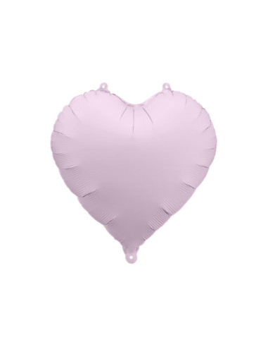 Balon foliowy Serce, 45cm, fiolet