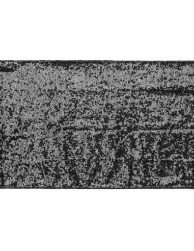 Bieżnik cekinowy, czarny, 0,3 x 5 m