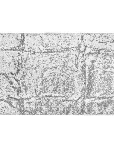 Bieżnik cekinowy, srebrny, 0,3 x 5 m