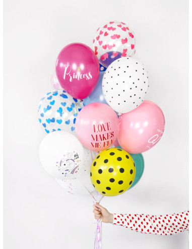 Balony Strong 30cm, Pastel Corn. Blue (1 op. / 100 szt.)