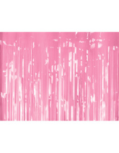 Kurtyna Party, jasny różowy, 100x200cm