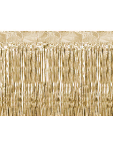 Kurtyna Party, elegancki złoty, 100x200cm
