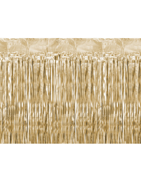 Kurtyna Party, elegancki złoty, 100x200cm