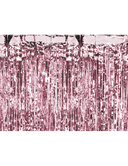 Kurtyna Party, różowe złoto, 100x200cm