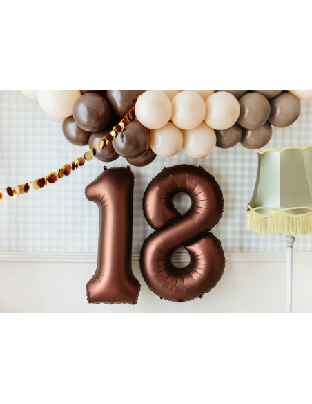 Balony Strong 30cm, Pastel Cocoa Brown (1 op. / 100 szt.)