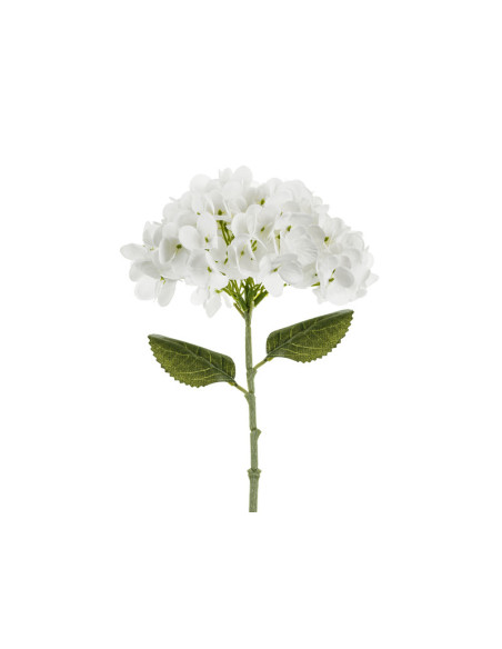 Sztuczny Kwiat - Hortensja, 35 cm, biały