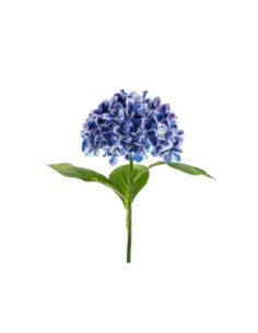 Sztuczny Kwiat - Hortensja Premium, 69 cm, granat