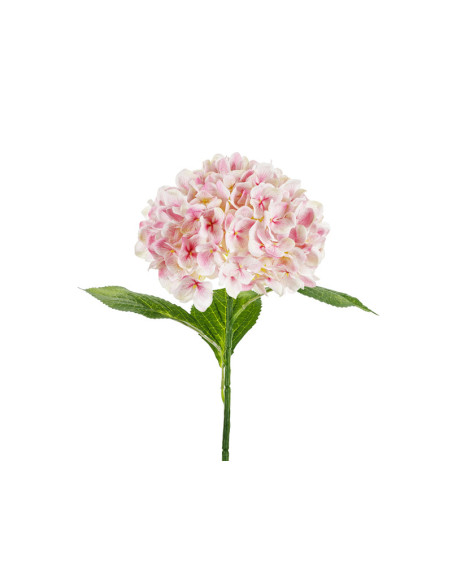 Sztuczny Kwiat - Hortensja Premium, 69 cm, jasny róż