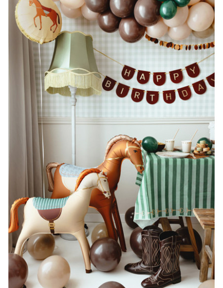 Balon foliowy Koń, 86,5x73 cm, mix