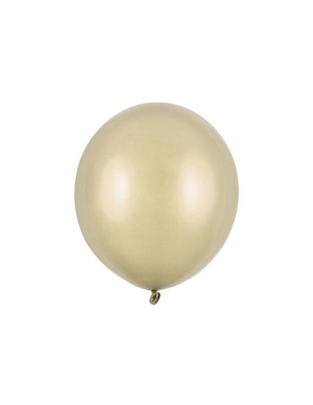 Balony Strong 43cm, Metallic Cold Gold (1 op. / 25 szt.)