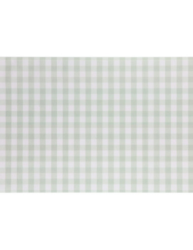 Bieżnik flizelinowy Kratka, szałwiowy, 40x500cm