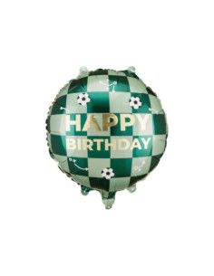 Balon foliowy Happy Birthday piłki, 35x35 cm, mix