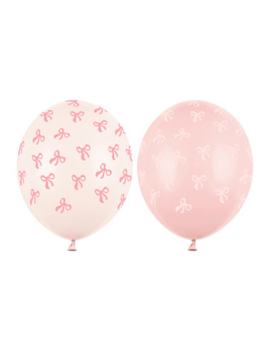 Balony 30 cm, Kokardki, mix (1 op. / 50 szt.)