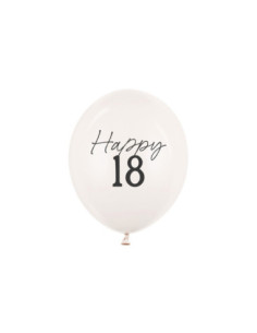 Balony 30 cm, 18, Pastel Off-white (1 op. / 50 szt.)